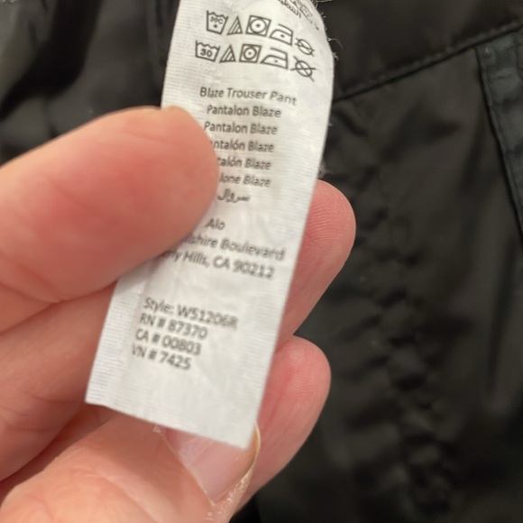 Alo Blaze Trouser Pants XS - Picture 4 of 4